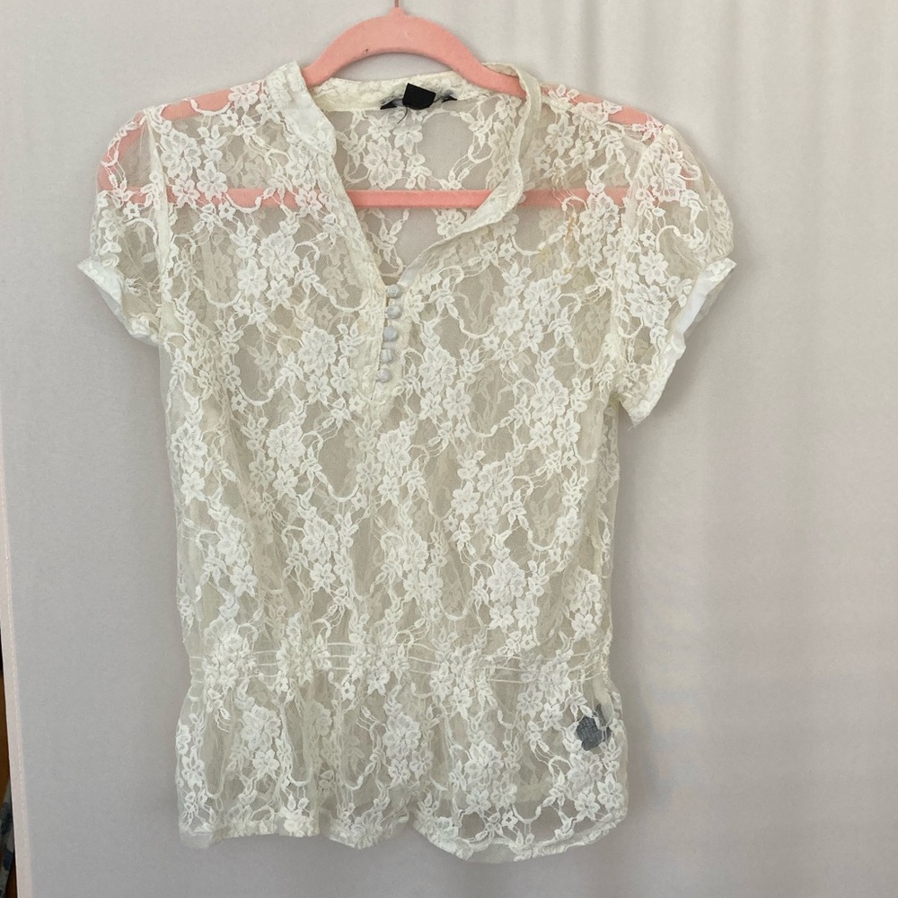 Vintage Y2K Lace Teeshirt